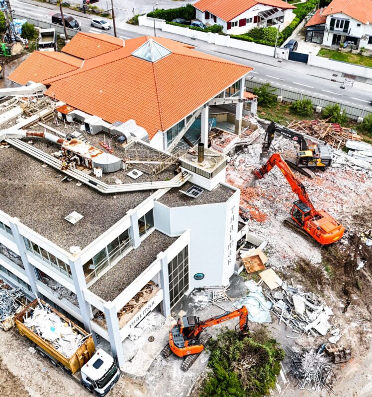 démolition bâtiment thalmar biarritz